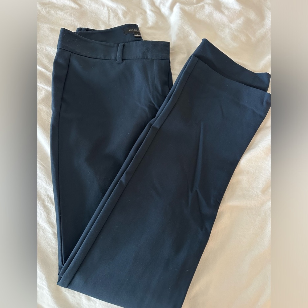 Ann Taylor Navy work pants